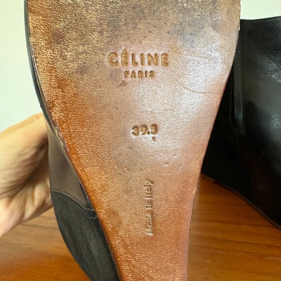 Celine Leather ankle boots size 39.5EU - Picture 5 of 10